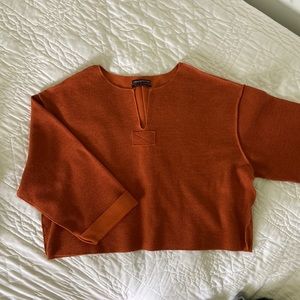 Burnt Orange Urban Outfitters shirt. Size S